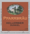 Pfarrbräu Kellerbier dunkel