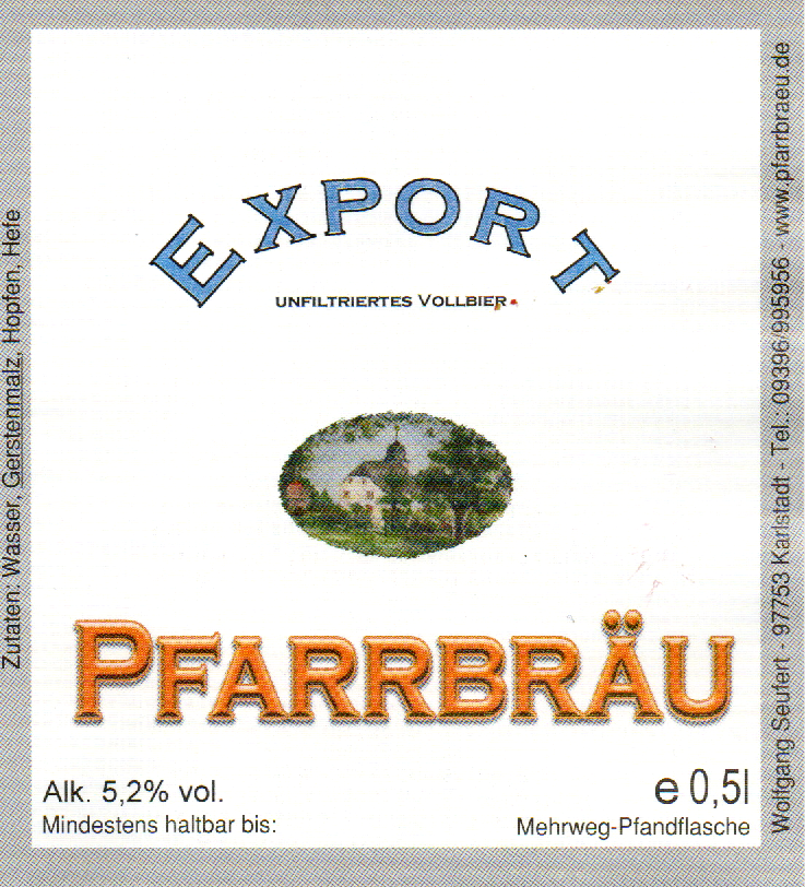 Pfarrbräu Export